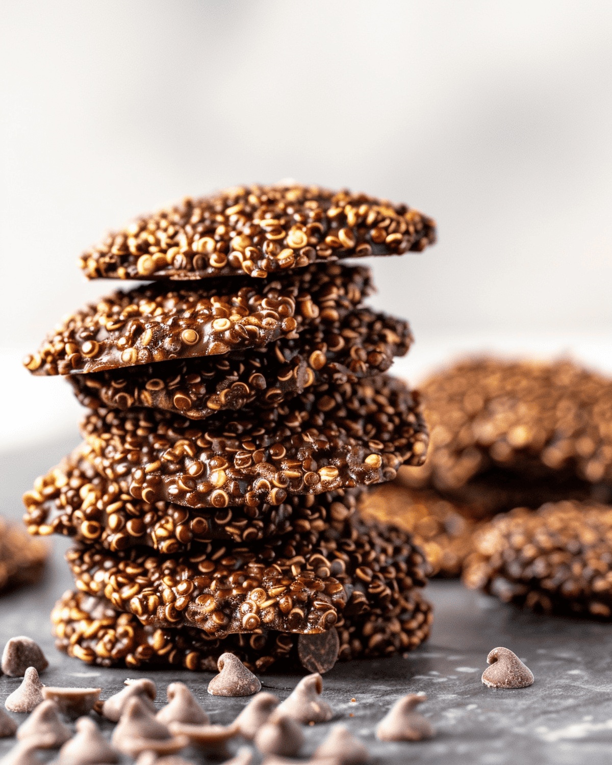 Wholesome Chocolate Quinoa Crisps Recipe