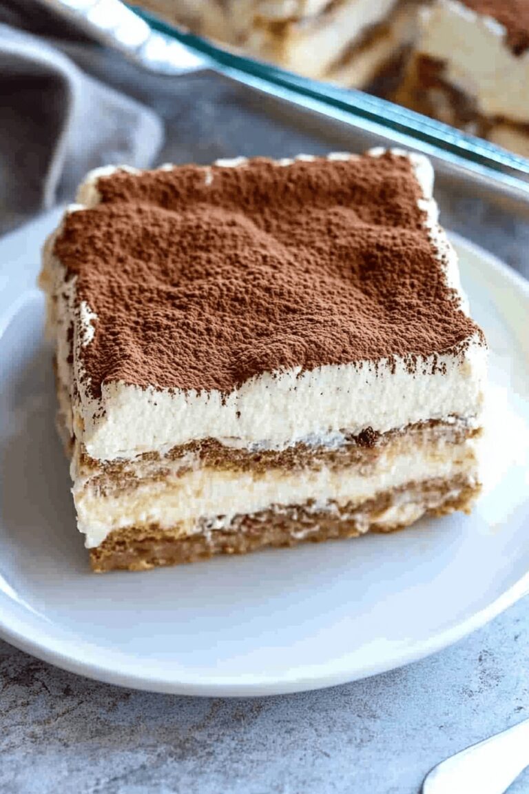 Silky Tiramisu Recipe