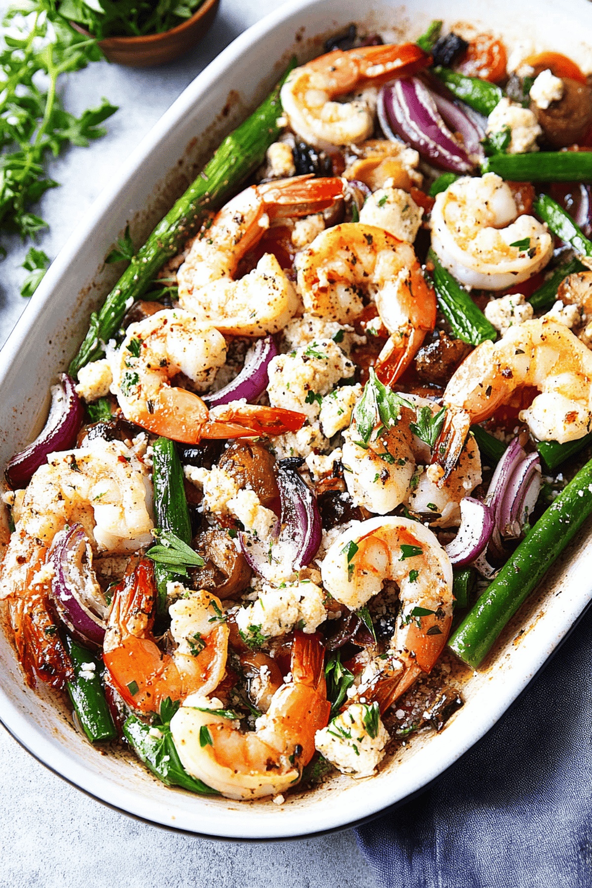 Sheet Pan Mediterranean Shrimp Recipe