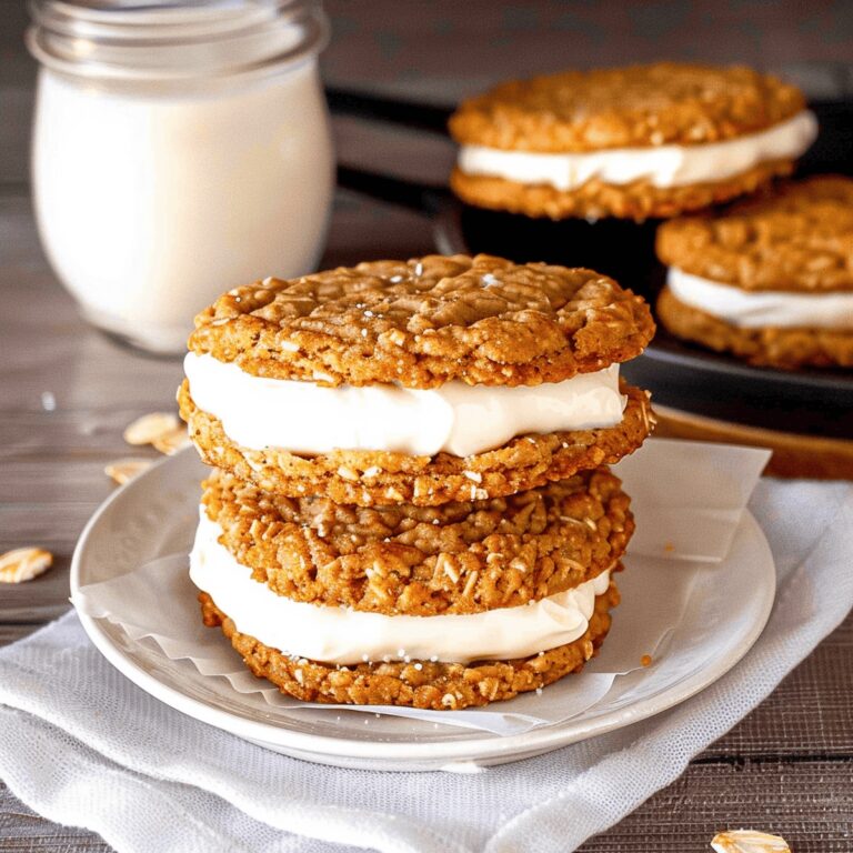Homemade Oatmeal Cream Pies Recipe