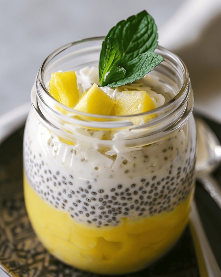 Tropical Pia Colada Chia Pudding Recipe