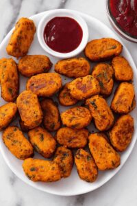 Crispy Sweet Potato Zucchini Tots Recipe