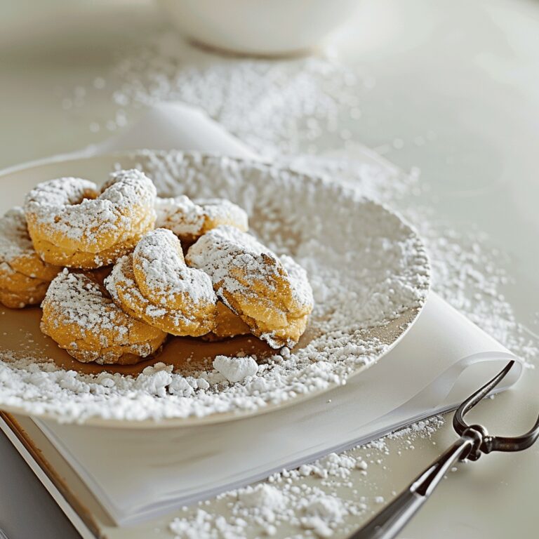 Crescent Lemon Cinnamon Cookies Recipe