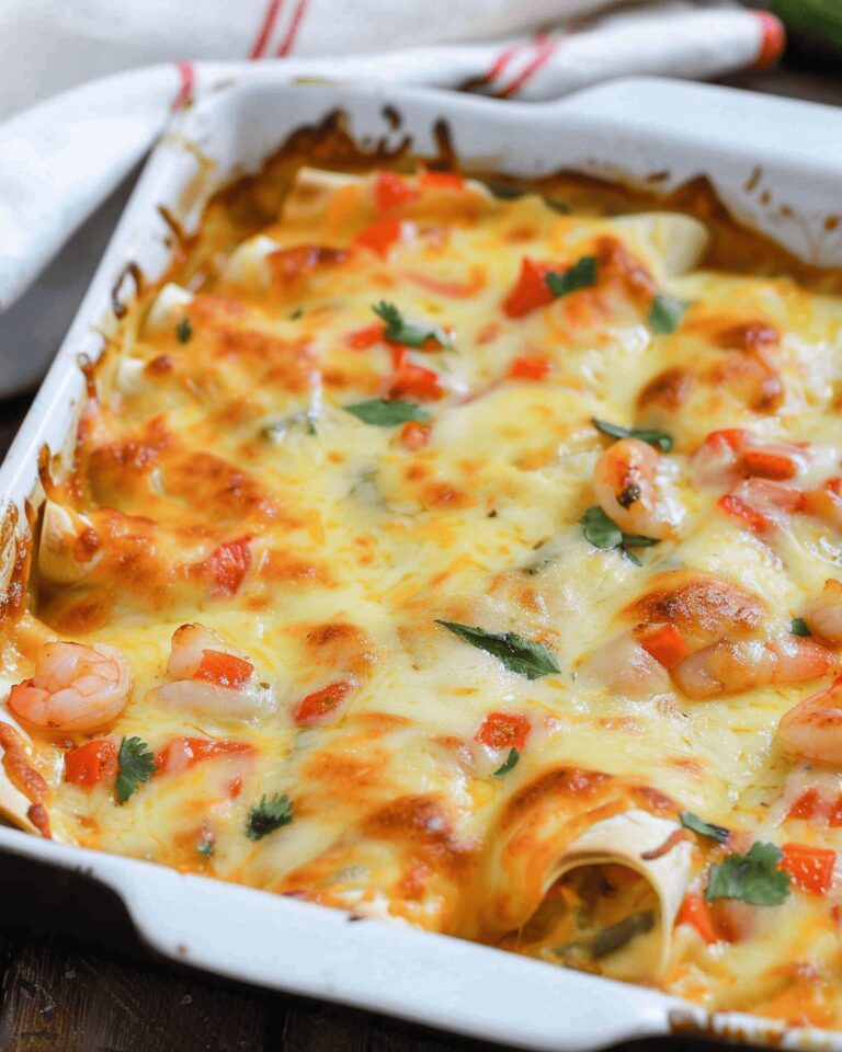 Dreamy Shrimp Enchiladas Recipe