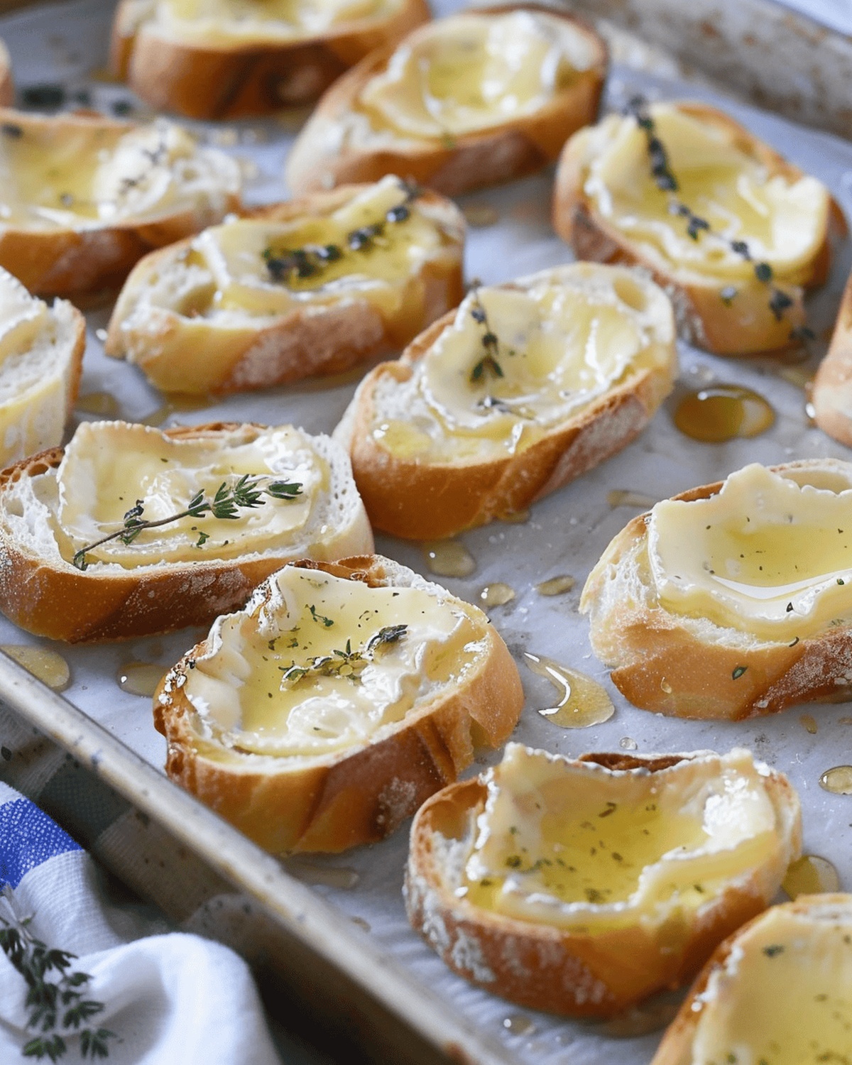 Crispy Brie Crostini Recipe