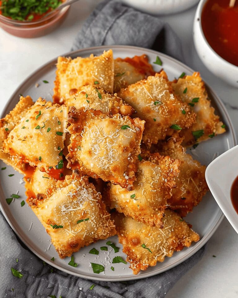 Crispy Air Fryer Ravioli Recipe