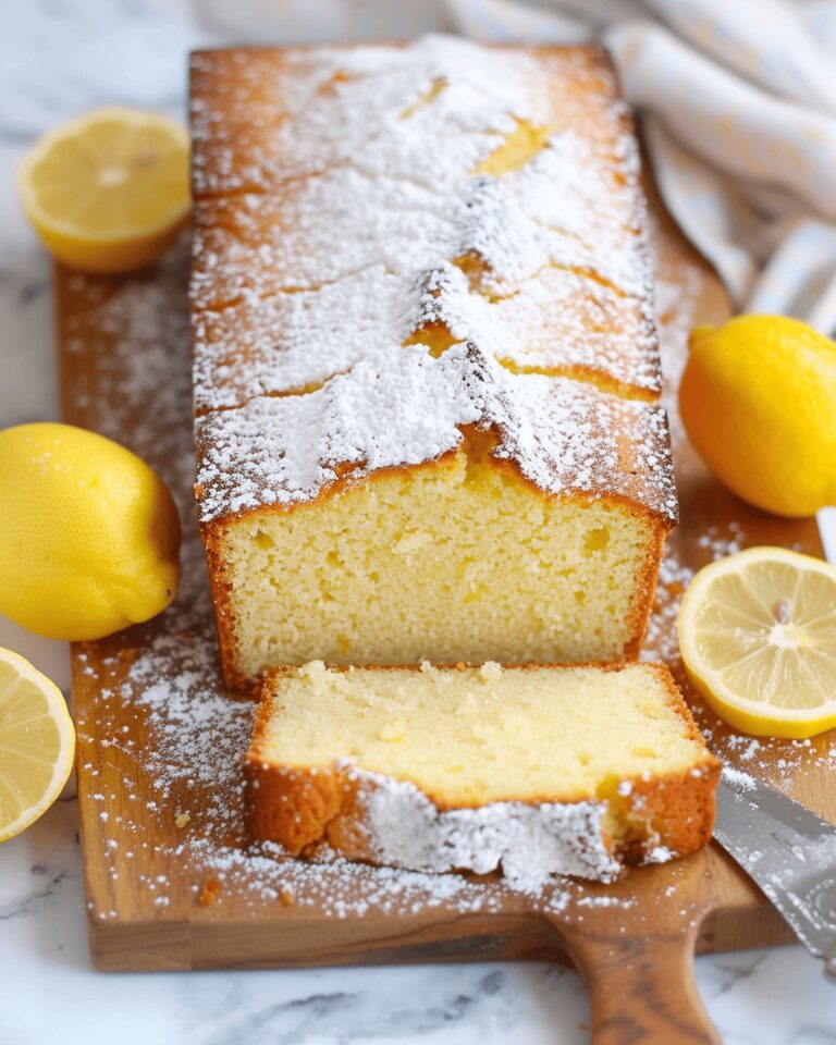 Lemon Ricotta Pound Cake Recipe