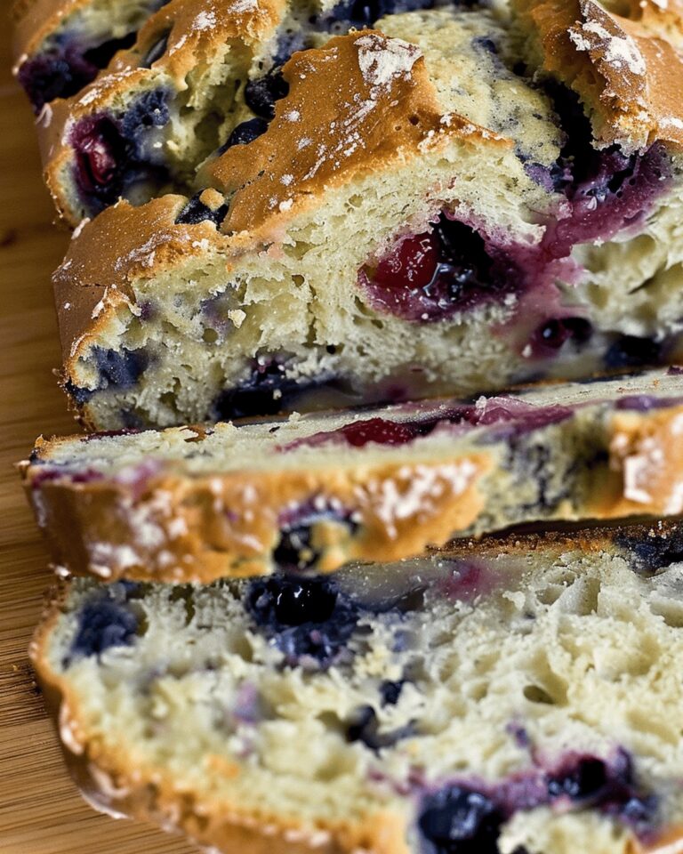 Red, White & Blueberry Bread Recipe