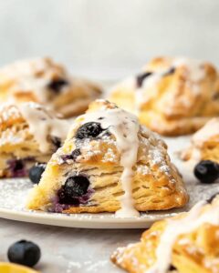 Buttermilk Blueberry Lemon Scones Recipe