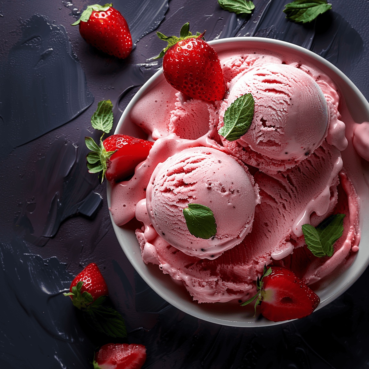 Classic Strawberry Ice Cream Recipe