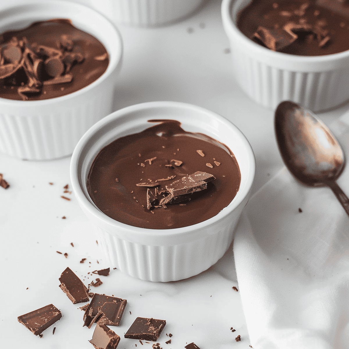 Silky Chocolate Pots de Crème Recipe