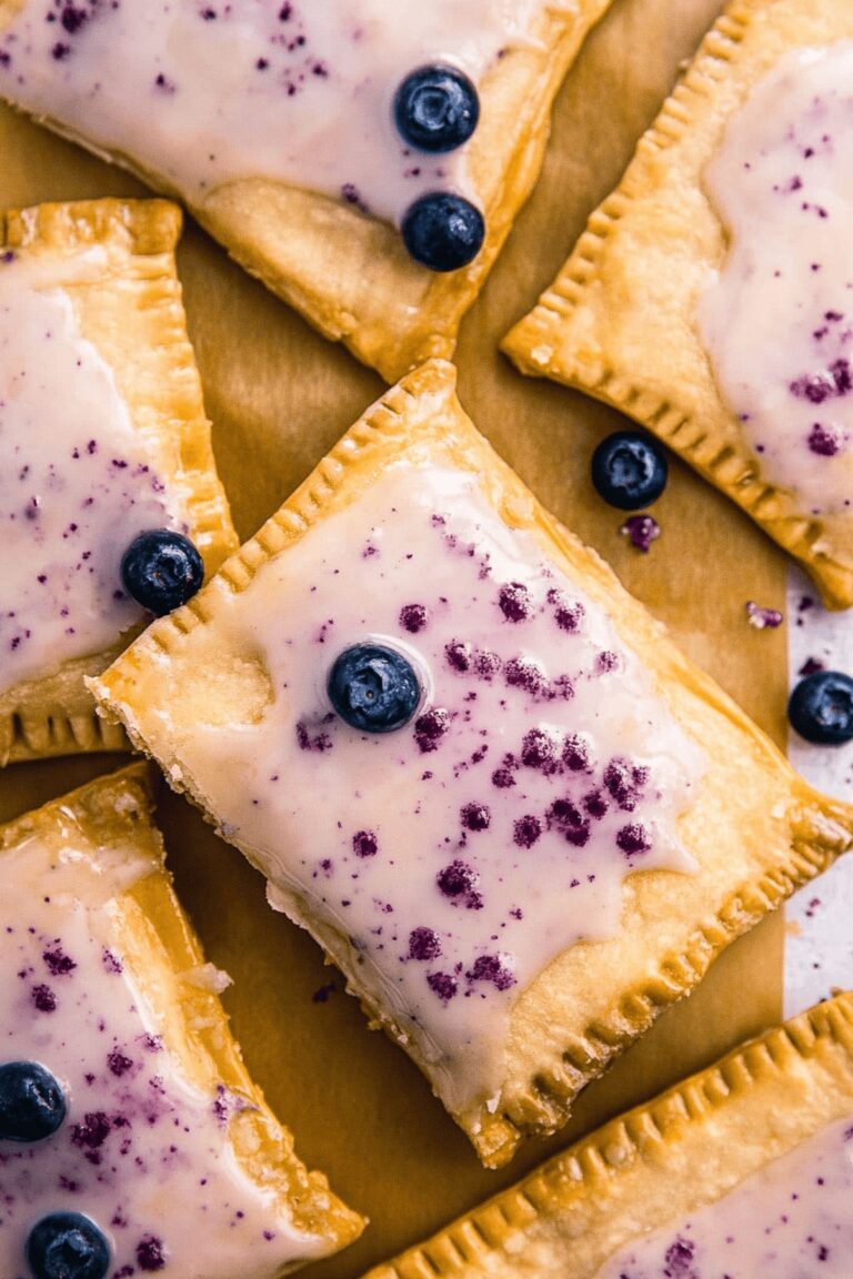 Homemade Blueberry Pop Tarts Recipe
