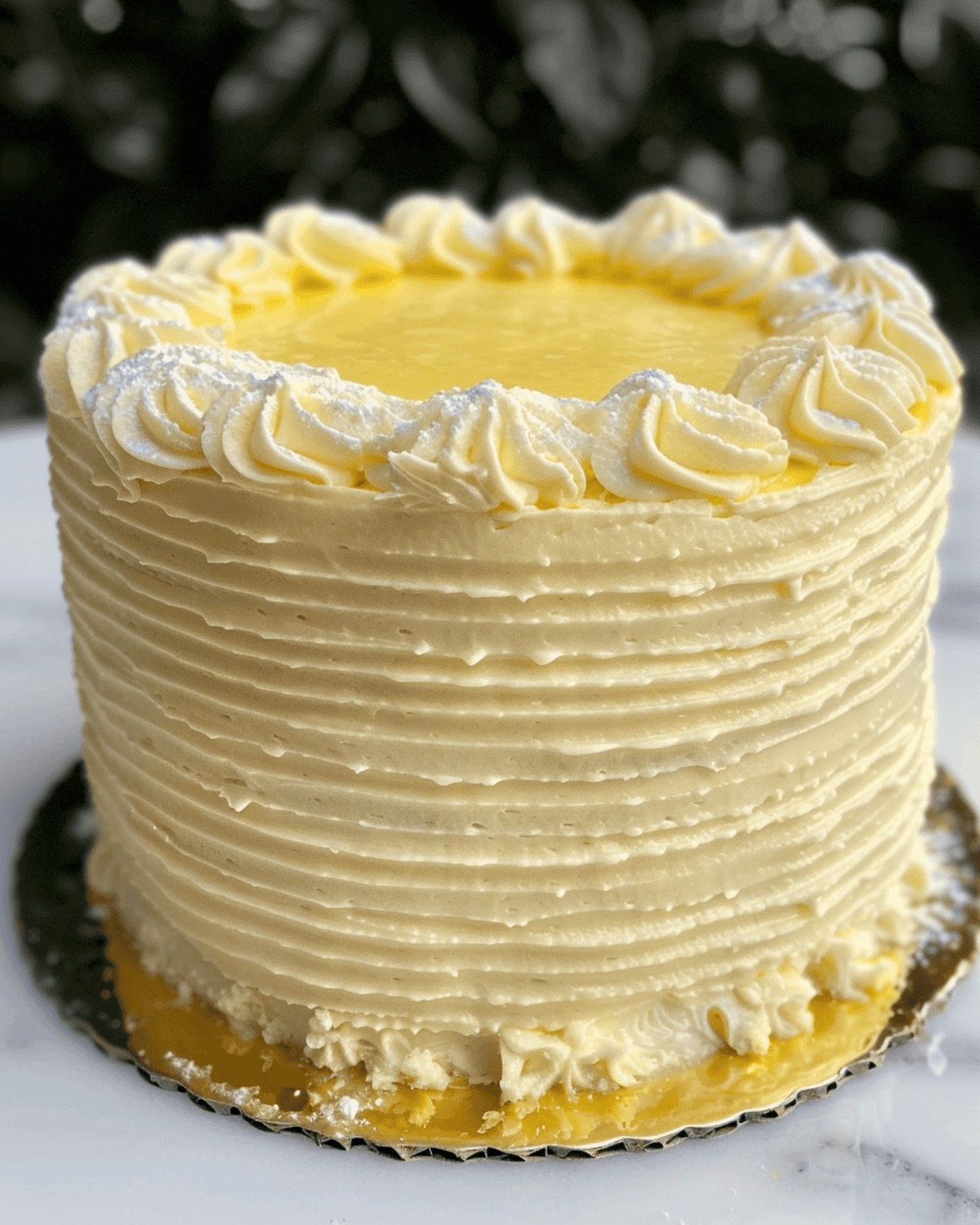 Silky Lemon Velvet Cake Recipe