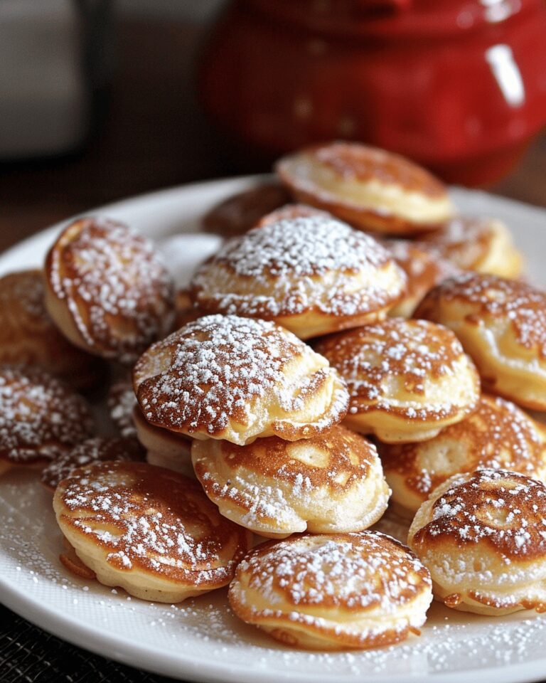 Fluffy Poffertjes Recipe