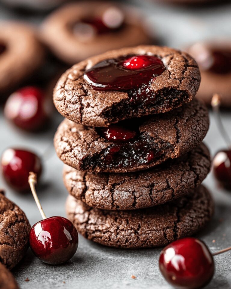 Sweet Chocolate Cherry Cookies Recipe