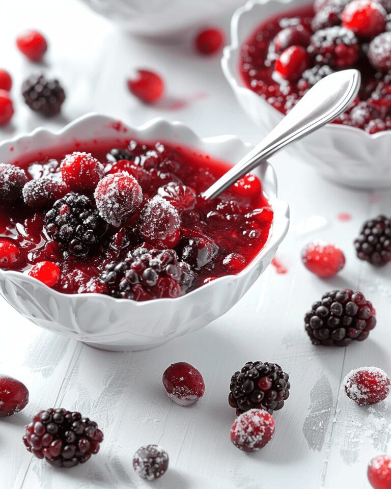Blackberry Cranberry Delight Recipe