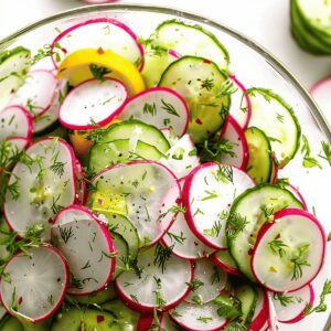 Cucumber Radish Salad Recipe