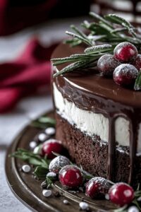 Sinful Double Chocolate Mousse Cake Recipe