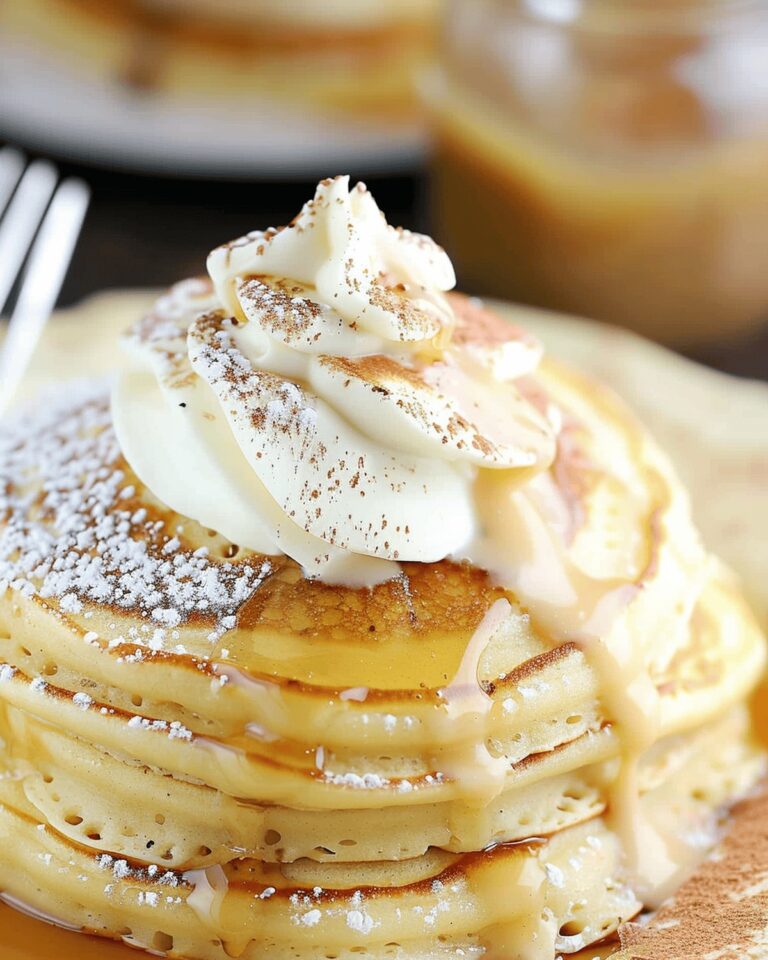 Festive Eggnog Pancakes Recipe