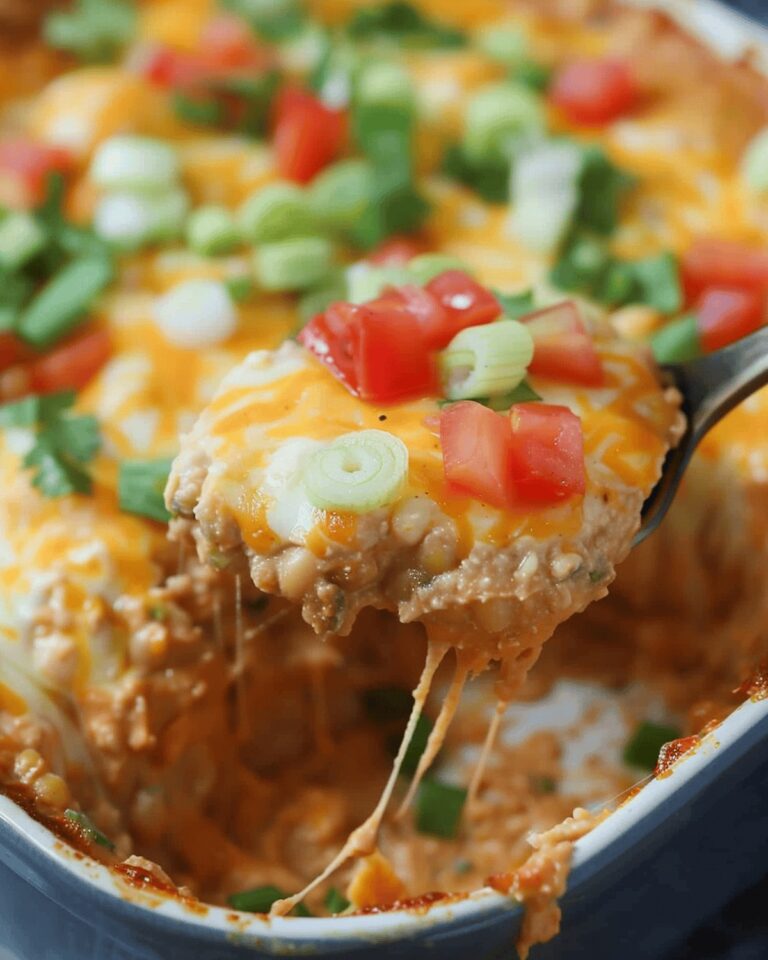 Cheesy Bean Dip Recipe