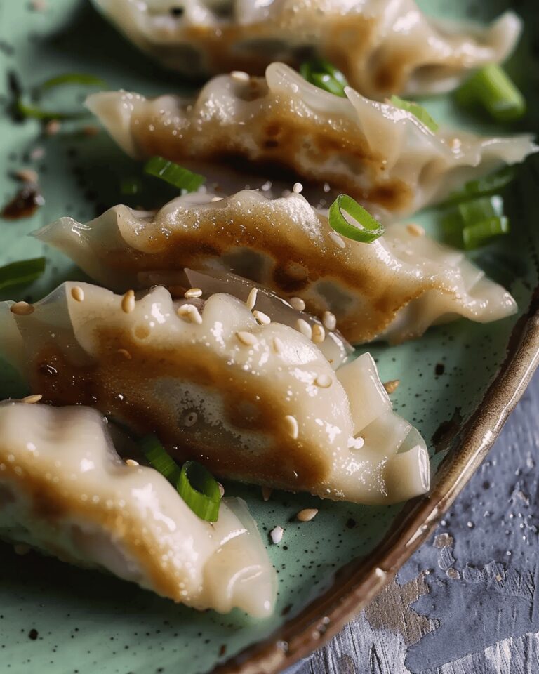 Vegetable Gyozas Recipe