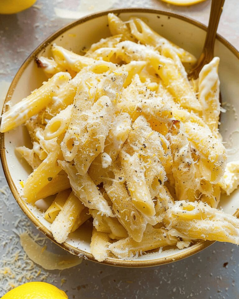Pasta with Ricotta and Lemon Recipe