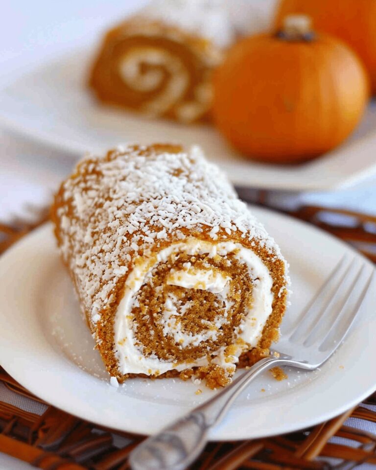 Velvety Pumpkin Roll Recipe