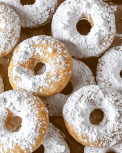 Fluffy Powdered Sugar Donuts Recipe