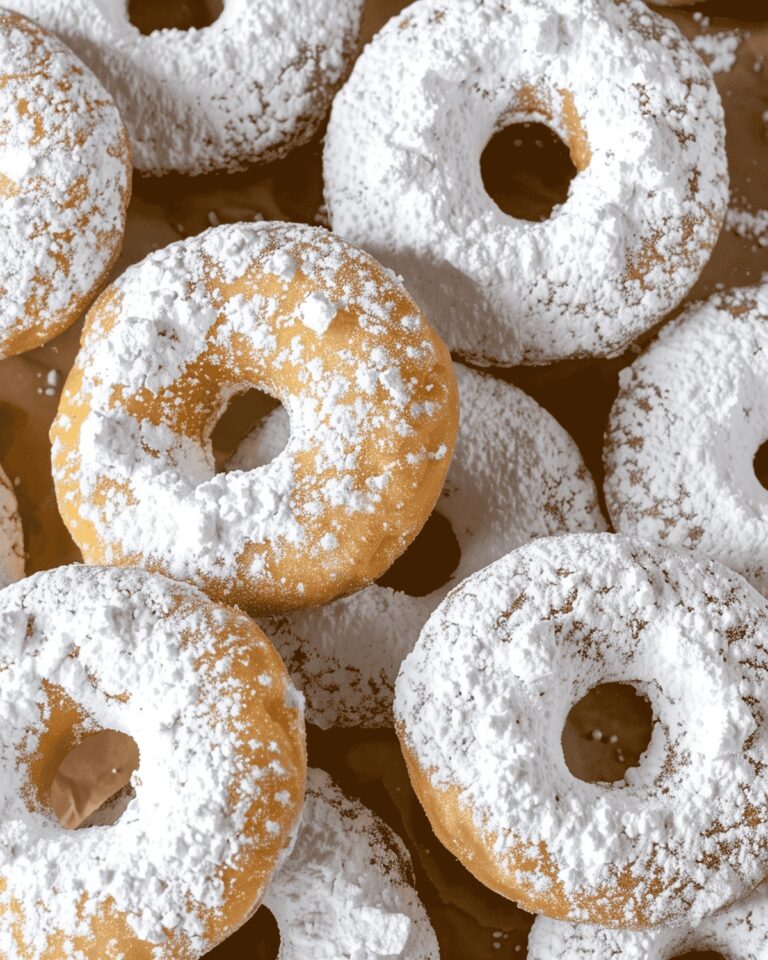 Fluffy Powdered Sugar Donuts Recipe