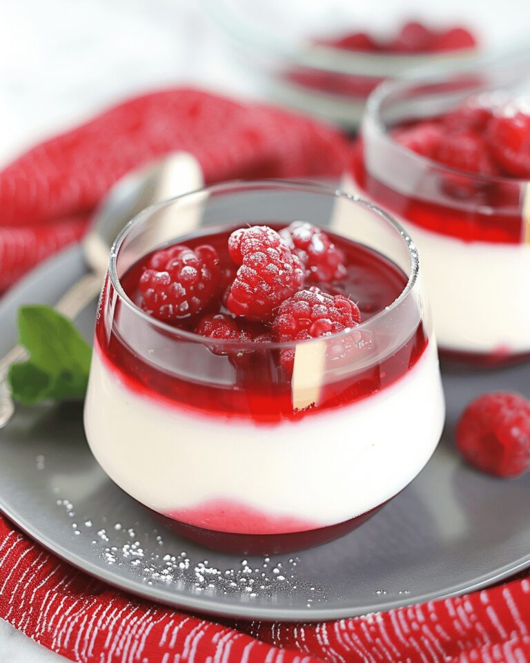 Lime And Raspberry Panna Cotta Recipe