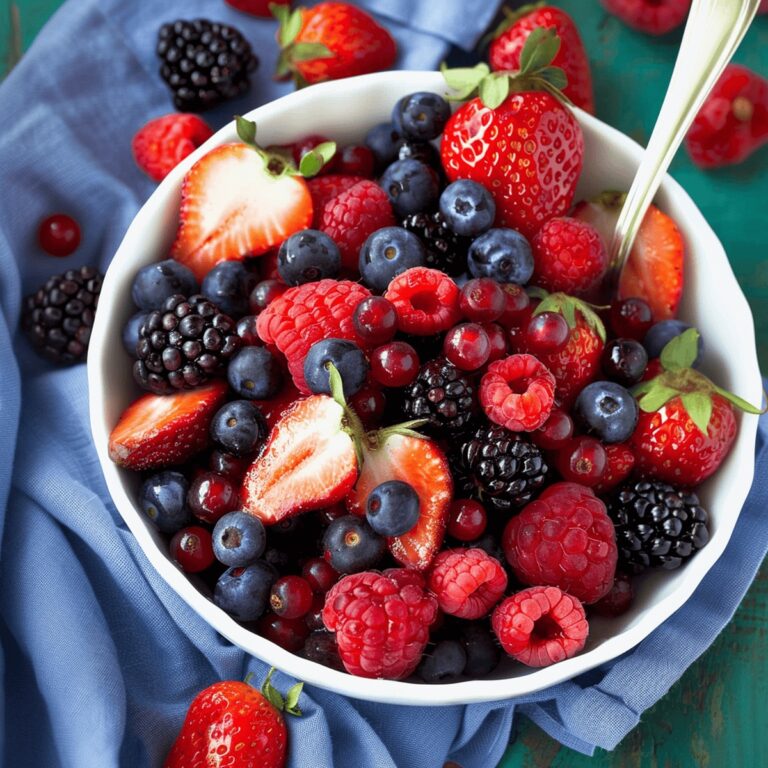 Summer Berry Medley Salad Recipe