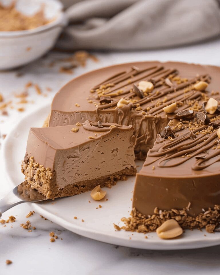 No Bake Chocolate Peanut Butter Cheesecake Recipe