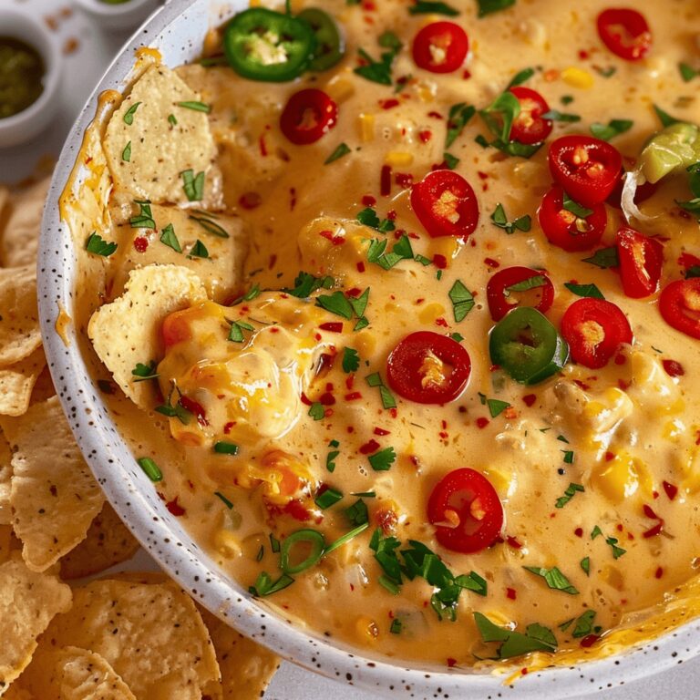 Creamy Pepper Jack Queso Dip Recipe