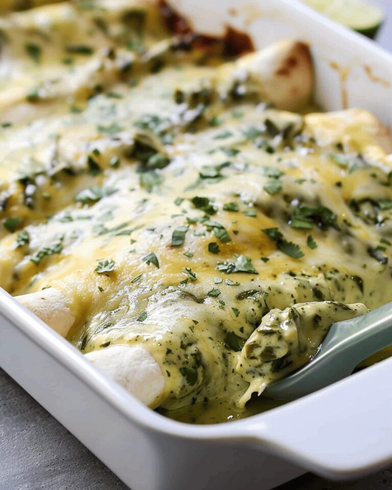 Dreamy Poblano Chicken Enchiladas Recipe