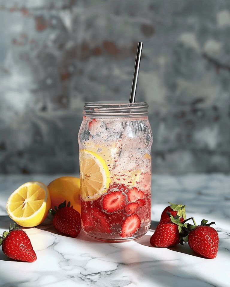 Crisp Strawberry Sparkling Water Recipe