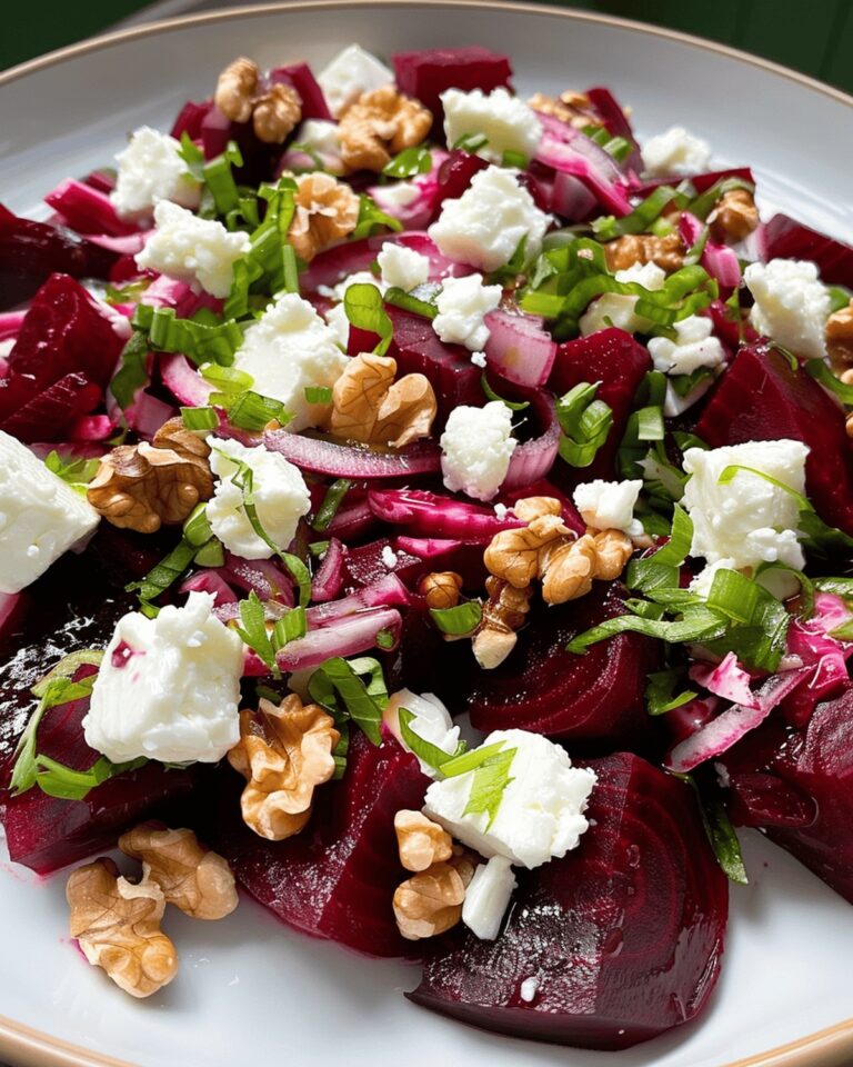 Easy Beet Salad With Feta And Walnuts Recipe