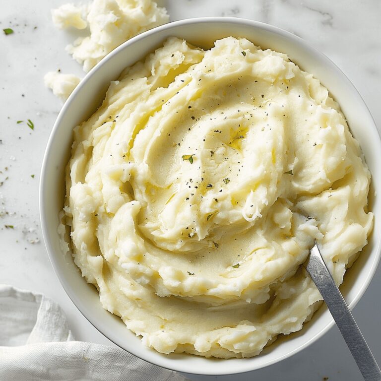 Homemade Mashed Potatoes Recipe