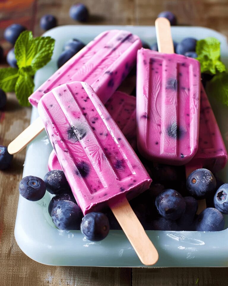 Blueberry S Popsicles Recipe