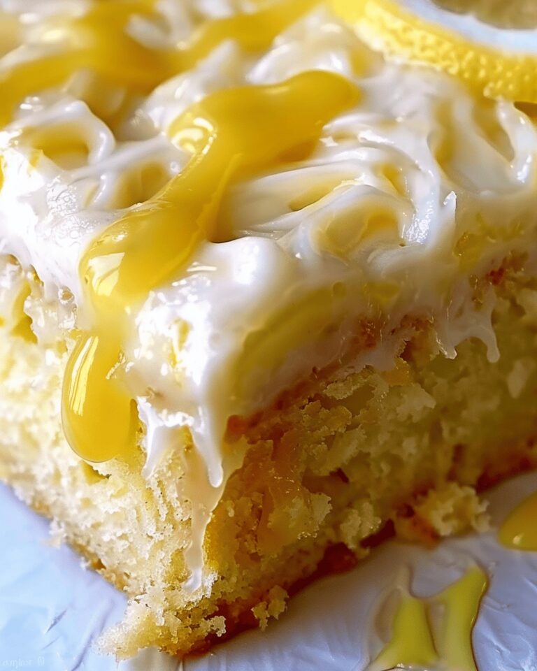 Lemon Curd Snack Cake Recipe