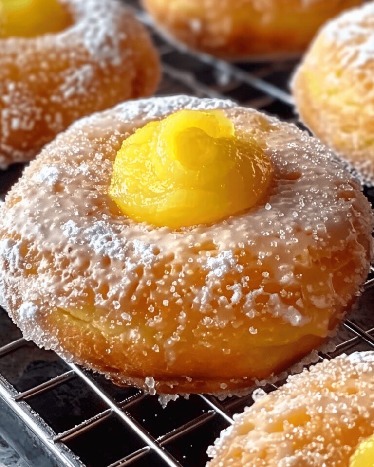 Lemon Curd Donuts Recipe