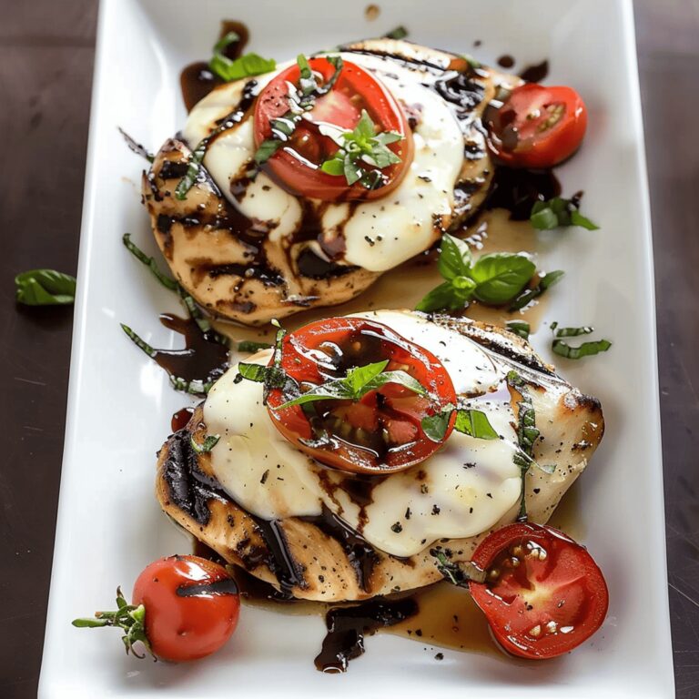 Grilled Chicken Caprese Recipe