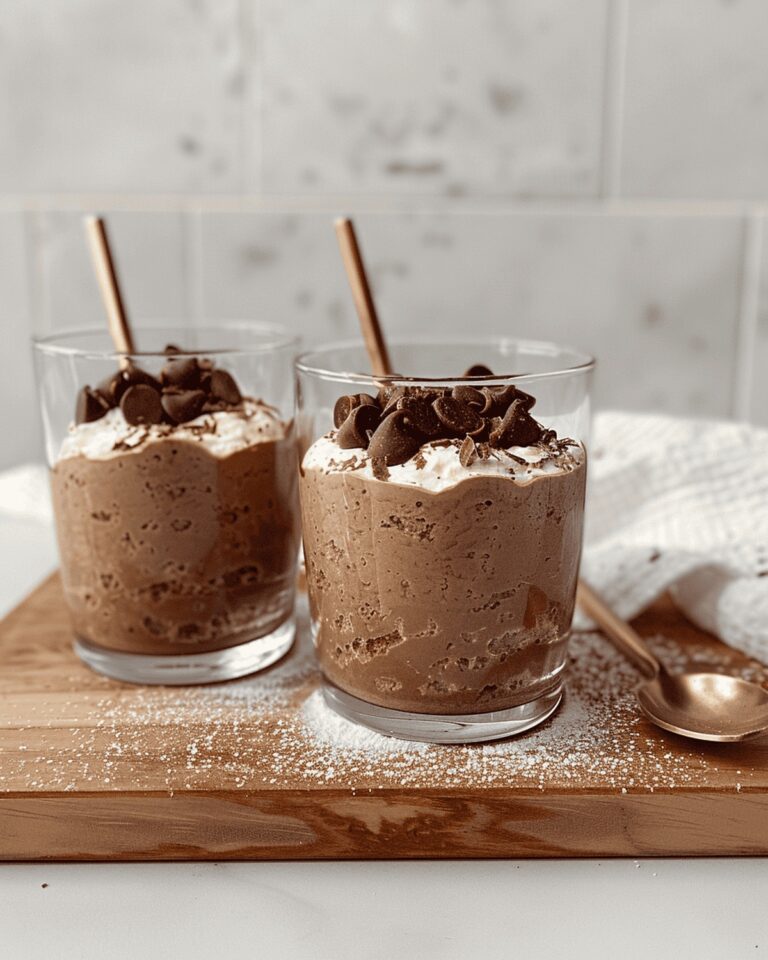 Silky Cottage Cheese Chocolate Mousse Recipe
