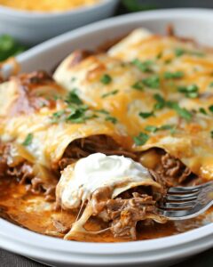 Hearty Chili Colorado Burritos Recipe