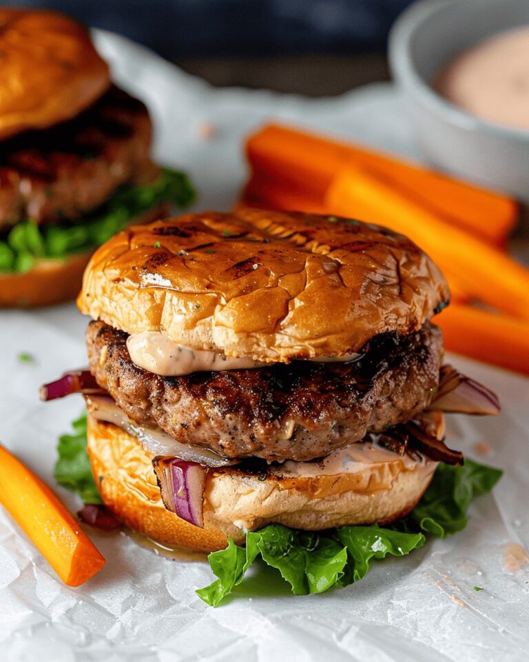 Grilled Turkey Burgers Recipe