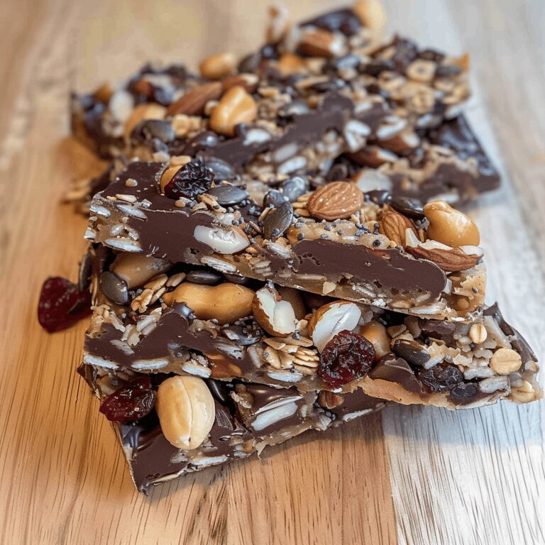 Chocolate Trail Mix Bars Recipe