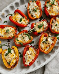 Goat Cheese Stuffed Mini Peppers Recipe