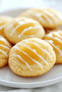 Tangy Lemon Thumbprint Cookies Recipe