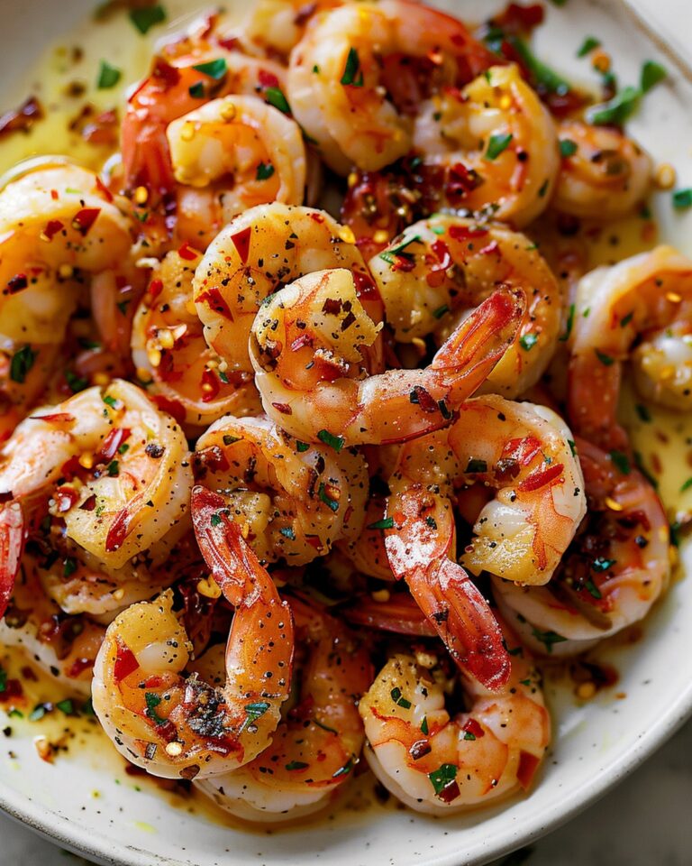 Chili Garlic Butter Shrimp Recipe