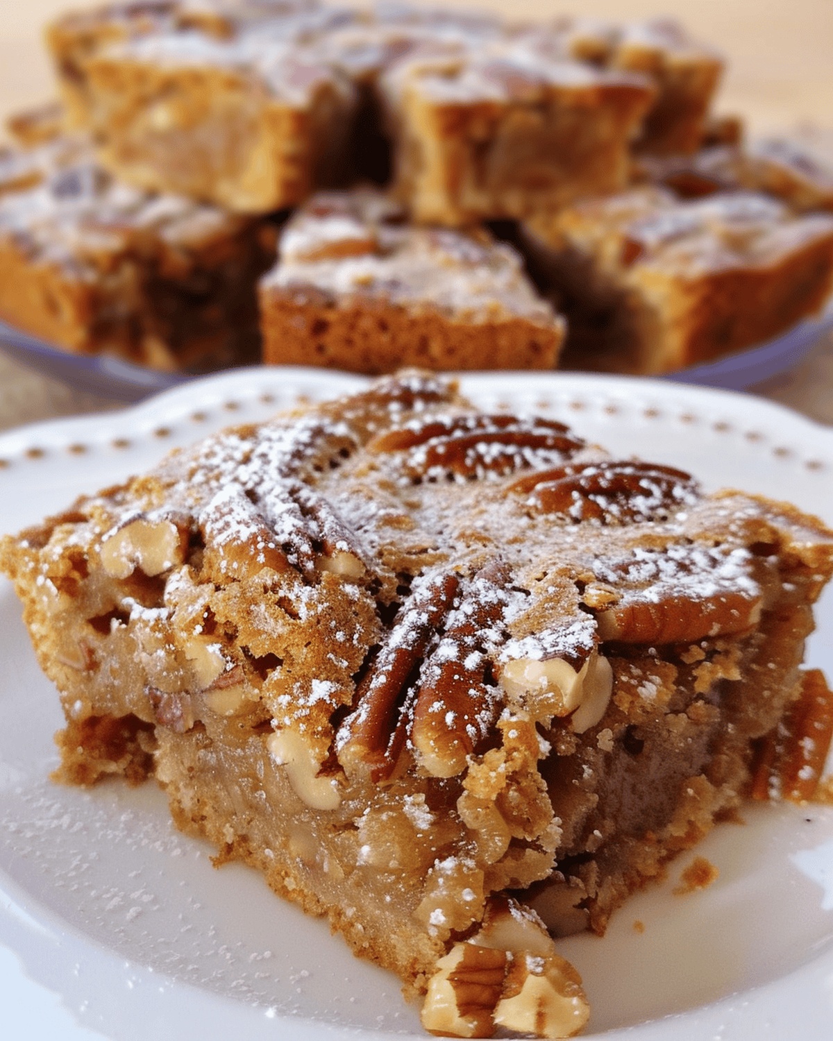 Luscious Pecan Pie Cake Recipe
