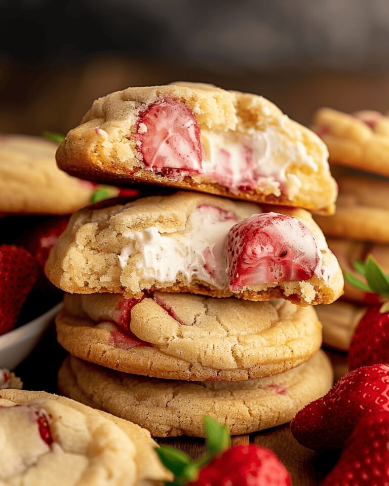 Strawberry Cheesecake Cookies Recipe